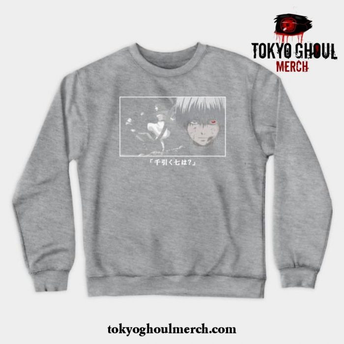 Tokyo Ghoul - What_S 1000 Minus 7 Crewneck Sweatshirt Gray / S