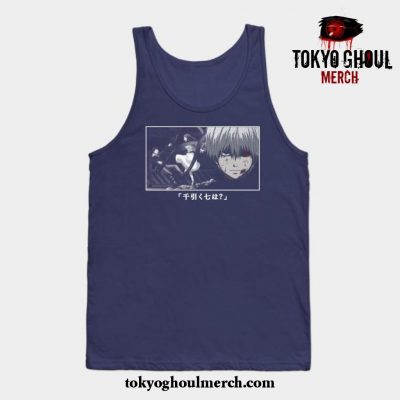 Tokyo Ghoul - What_S 1000 Minus 7 Tank Top Navy Blue / S