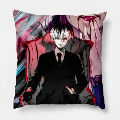 One Eyed Owl Throw Pillow Official Cow Anime Merch