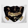 Kaneki Ken Mask Tokyo Ghoul Tapestry Official Cow Anime Merch