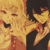 1PC Classic Anime Tokyo Ghoul Character Poster Retro Kraft Paper Wall Sticker Children S Interior Painting 3 - Tokyo Ghoul Merch