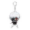 1pcs Hot Anime Keychain Tokyo Ghoul Keychain Kaneki Ken Key Chain Pendant Acrylic Anime Accessories Cartoon 3 - Tokyo Ghoul Merch