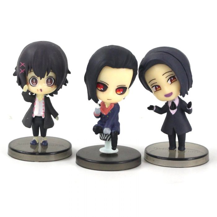 5cm 6pcs set Tokyo Ghoul re Kaneki Ken Sasaki Haise Takizawa Juuzou Uta Furuta Mini PVC 2 - Tokyo Ghoul Merch