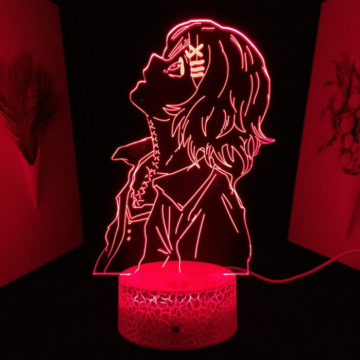 Anime 3D LED Night Light Tokyo Ghoul Figure Juuzou Suzuya for Bedroom Decor Nightlight Cool Birthday - Tokyo Ghoul Merch