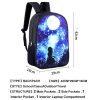 Anime Tokyo Ghoul Backpack For Teenager Children Large Capacity School Bags Cartoon Tokyo Ghoul Kaneki Ken 2 - Tokyo Ghoul Merch