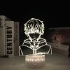 Anime Tokyo Ghoul Ken Kaneki 3D White Base Lamp for Cool Birthday Gift Bedroom Decor Nightlight 1 - Tokyo Ghoul Merch