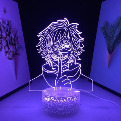 Anime Tokyo Ghoul Ken Kaneki Figure 3D LED Lamp for Decoration Cool Birthday Gift Nightlight Manga 2 - Tokyo Ghoul Merch