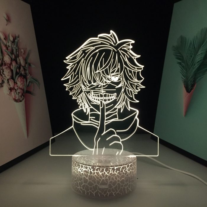 Anime Tokyo Ghoul Ken Kaneki Figure 3D LED Lamp for Decoration Cool Birthday Gift Nightlight Manga 5 - Tokyo Ghoul Merch
