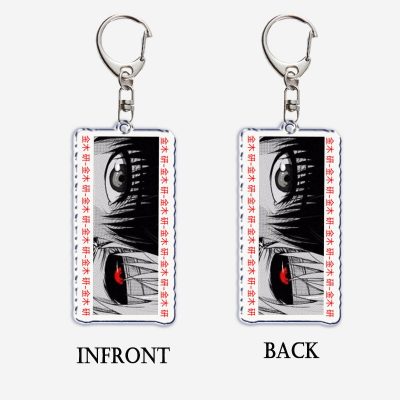 Horrible Anime Tokyo Ghoul Figure Keychain Ken Touka Acrylic Key Chain for Accessories Pendant Key Ring 5 - Tokyo Ghoul Merch