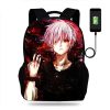 Hot Anime Tokyo Ghoul Kids School Backpack for Teenager Boy Children School Bags Girl Bookbag Men 1 - Tokyo Ghoul Merch