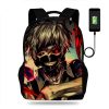 Hot Anime Tokyo Ghoul Kids School Backpack for Teenager Boy Children School Bags Girl Bookbag Men 2 - Tokyo Ghoul Merch