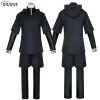 Japanese Anime Tokyo Ghoul Cosplay Kaneki Ken Cosplay Costume Hoodie Jacket Pants Shorts Full Set Outfits 1 - Tokyo Ghoul Merch