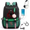Kaneki Ken Tokyo Ghoul Anime Mochila Teenagers Women Backpacks Usb Port Students School Bags for Girls 3 - Tokyo Ghoul Merch