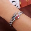 MJ Anime Jewelry Tokyo Ghoul Logo Steel Bracelets Cosplay Accessories Free Shipping 1 - Tokyo Ghoul Merch