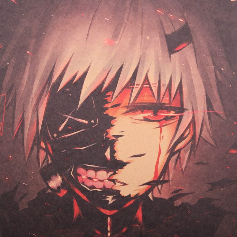 Tokyo Ghoul Kaneki x Higanbana Poster - Tokyo Ghoul Merch Store