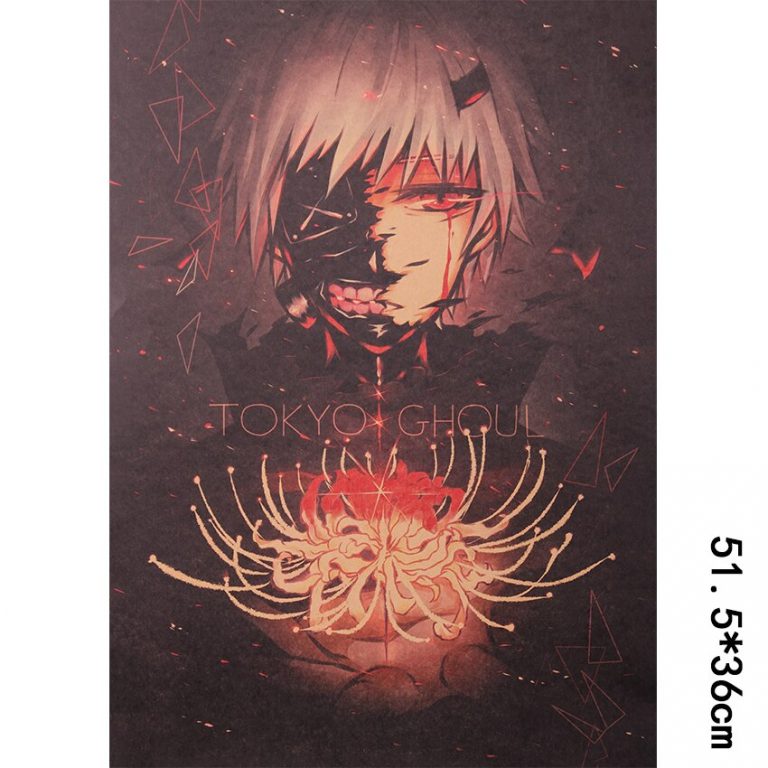 Tokyo Ghoul Kaneki x Higanbana Poster - Tokyo Ghoul Merch Store