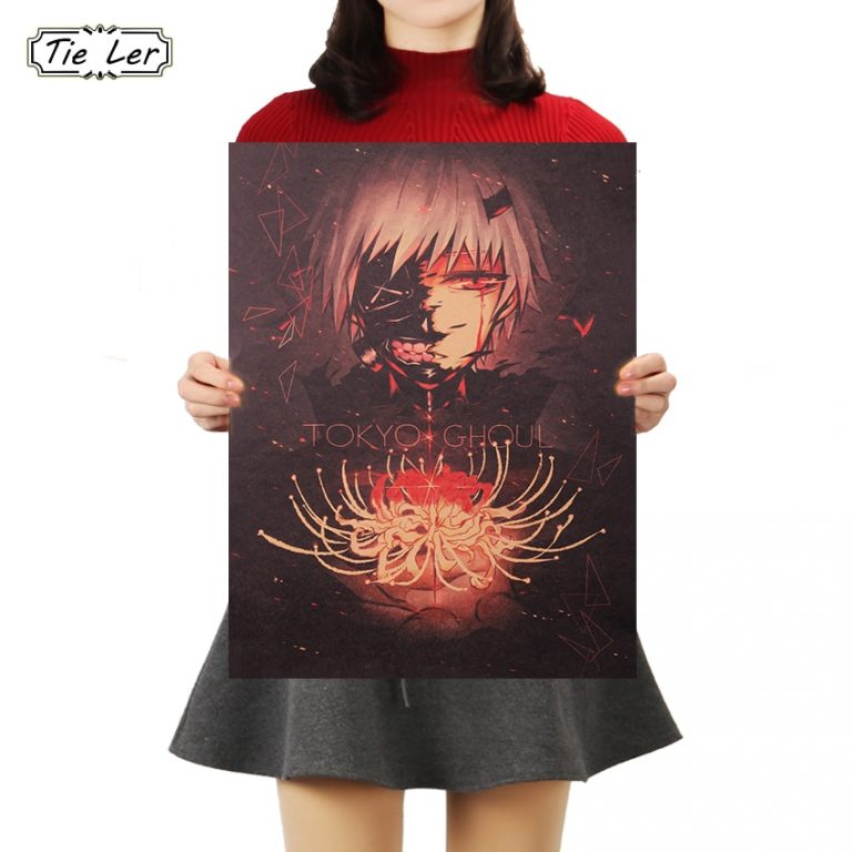 Tokyo Ghoul Kaneki x Higanbana Poster - Tokyo Ghoul Merch Store