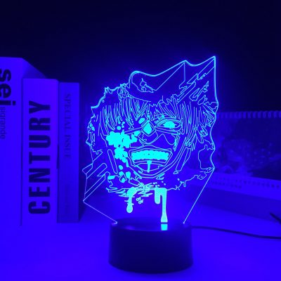 Tokyo Ghoul Anime Figure Ken Kaneki 3D Lamp for Cool Birthday Gift Bedroom Decor Nightlight Tokyo 2 - Tokyo Ghoul Merch