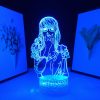 Tokyo Ghoul Anime Figure Rize Kamishiro 3D Lamp for Cool Birthday Gift Bedroom Decor Nightlight LED 1 - Tokyo Ghoul Merch