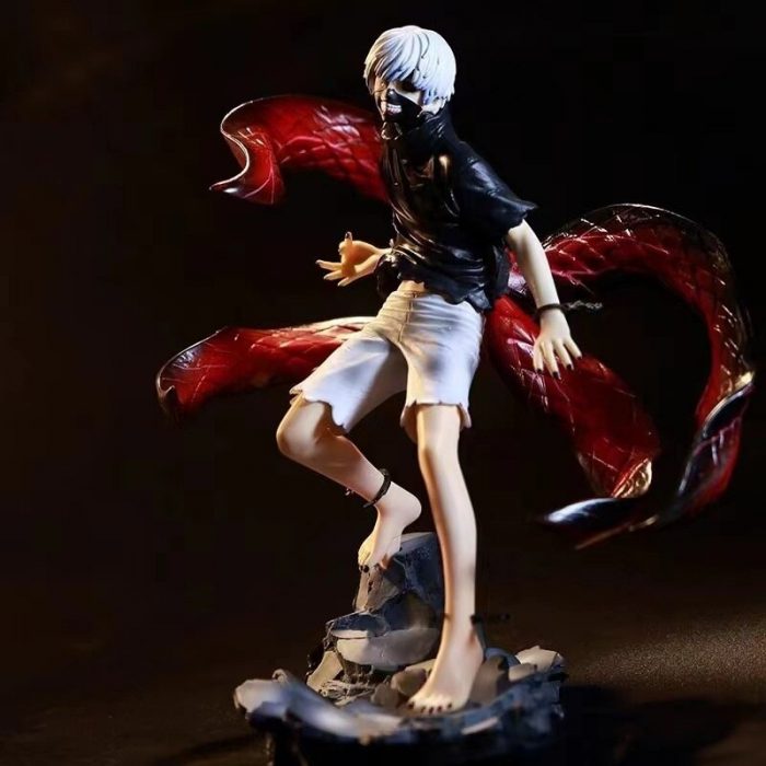 Tokyo Ghoul Anime Figure Toy Kaneki Ken Touka Kirishima PVC Action Figurine Model Collectible Desktop Ornament 4 - Tokyo Ghoul Merch