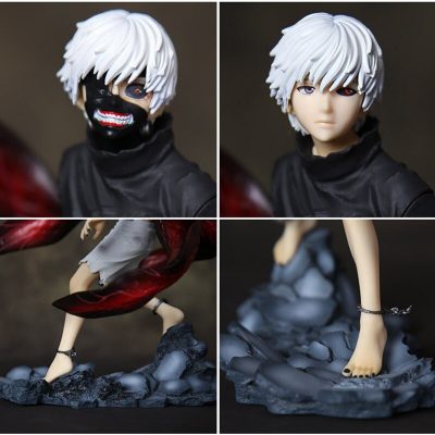 Tokyo Ghoul Anime Figure Toy Kaneki Ken Touka Kirishima PVC Action Figurine Model Collectible Desktop Ornament 5 - Tokyo Ghoul Merch