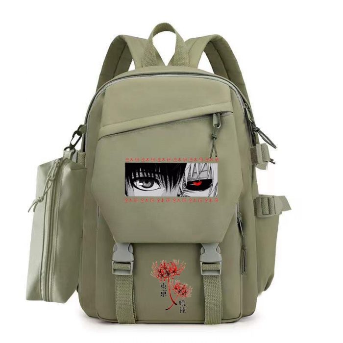 Tokyo Ghoul Anime School Bags for Girls Boys Kids Backpack Children Book Bag Schoolbags Kaneki Ken 3 - Tokyo Ghoul Merch