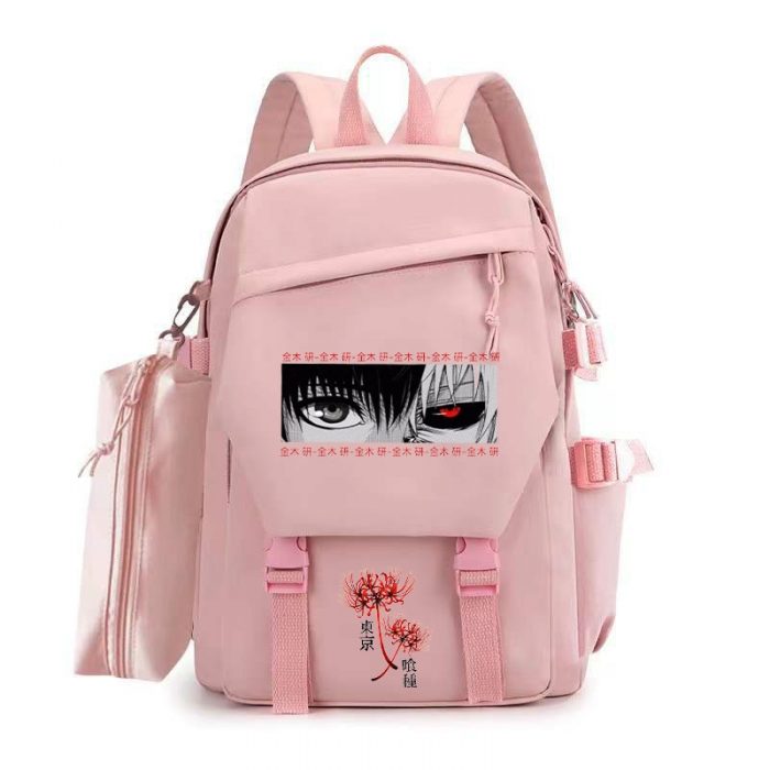 Tokyo Ghoul Anime School Bags for Girls Boys Kids Backpack Children Book Bag Schoolbags Kaneki Ken - Tokyo Ghoul Merch