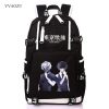 Tokyo Ghoul Backpacks Kaneki Ken Cosplay Large Capacity Backpack Casual Travel Rucksack Back Pack Teenager School 2 - Tokyo Ghoul Merch