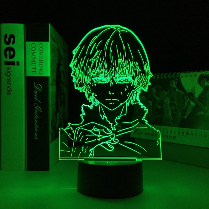 Tokyo Ghoul Figure Ken Kaneki 3D Lamp for Cool Birthday Gift Bedroom Decor Nightlight Acrylic LED 1 - Tokyo Ghoul Merch