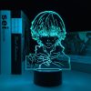 Tokyo Ghoul Figure Ken Kaneki 3D Lamp for Cool Birthday Gift Bedroom Decor Nightlight Acrylic LED 2 - Tokyo Ghoul Merch