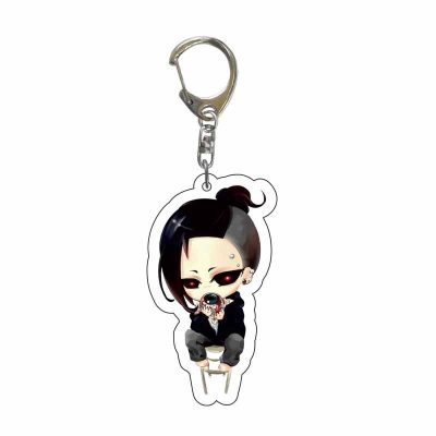 Tokyo Ghoul Q Version Cosplay Character Keychain Sasaki Haise Kaneki Ken Acrylic Key Chain Bag Charm 2 - Tokyo Ghoul Merch