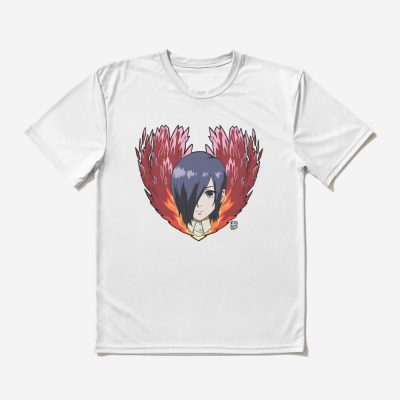 Touka Kirishima Heart Tattoo T-Shirt Official Cow Anime Merch