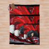 Cool Ken Kaneki Cover Throw Blanket Official Cow Anime Merch