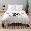 Kaneki And Touka Love Throw Blanket Official Cow Anime Merch
