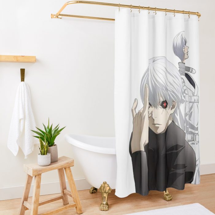 Haise Sasaki Shower Curtain Official Cow Anime Merch