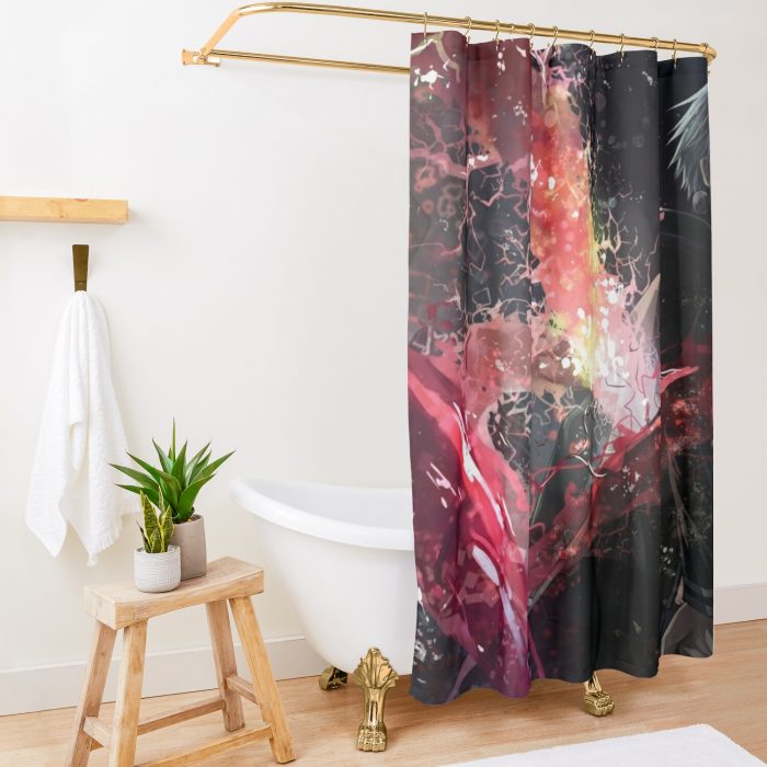 Tokyo Goul Shower Curtain Official Cow Anime Merch