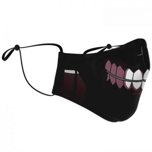 Kaneki’s Mask V2 Tokyo Ghoul Premium Carbon Filter Face Mask