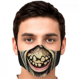 Scary Face Zombie Tokyo Ghoul Premium Carbon Filter Face Mask