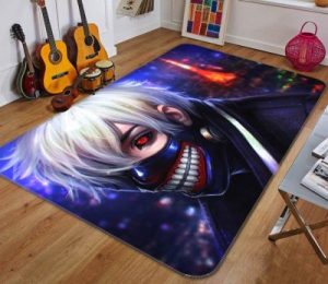 Tokyo Ghoul Kaneki Ken 3D Neon Rug