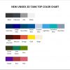 tank top color chart - Tokyo Ghoul Merch