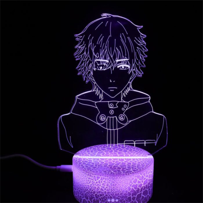 Tokyo Ghoul 3D Lamp Anime Kaneki Ken Juuzou Led Night Light for Kids Bedroom Decoration Nightlight 15 - Tokyo Ghoul Merch
