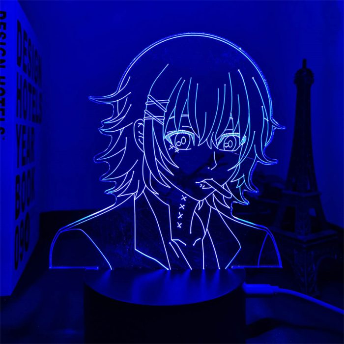 Tokyo Ghoul 3D Lamp Anime Kaneki Ken Juuzou Led Night Light for Kids Bedroom Decoration Nightlight 16 - Tokyo Ghoul Merch