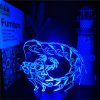 Tokyo Ghoul 3D Lamp Anime Kaneki Ken Juuzou Led Night Light for Kids Bedroom Decoration Nightlight 3 - Tokyo Ghoul Merch