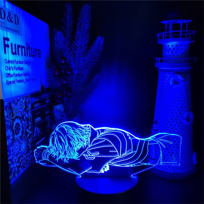 Tokyo Ghoul 3D Lamp Anime Kaneki Ken Juuzou Led Night Light for Kids Bedroom Decoration Nightlight 7 - Tokyo Ghoul Merch