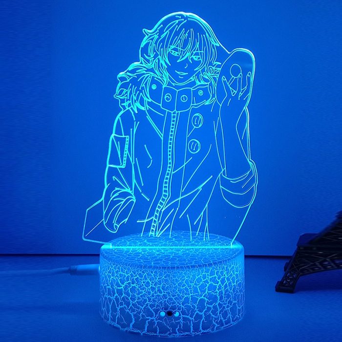 Tokyo Ghoul Kaneki Ken 3d Led Lamp for Bedroom Night Lights Anime Mange Figure Avatar Room 13 - Tokyo Ghoul Merch